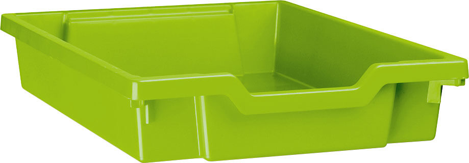 kleiner Schiebecontainer - limette (Schienen inkl.)