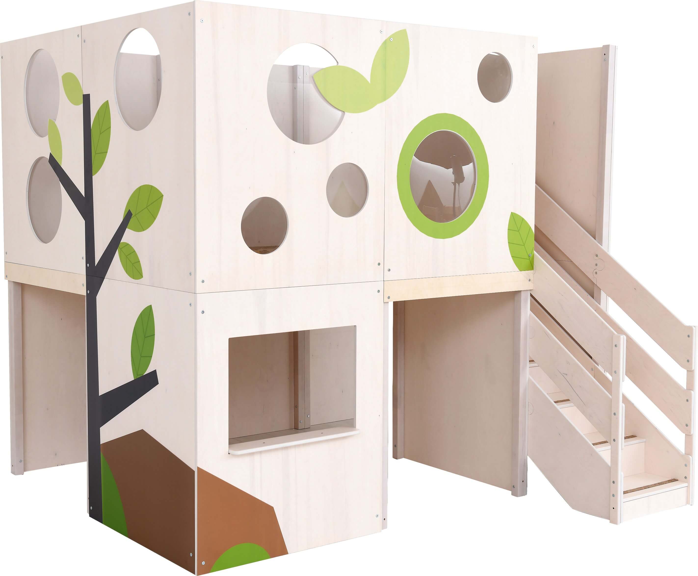 Hochebene Flora für Kindergarten Ansicht vorne links