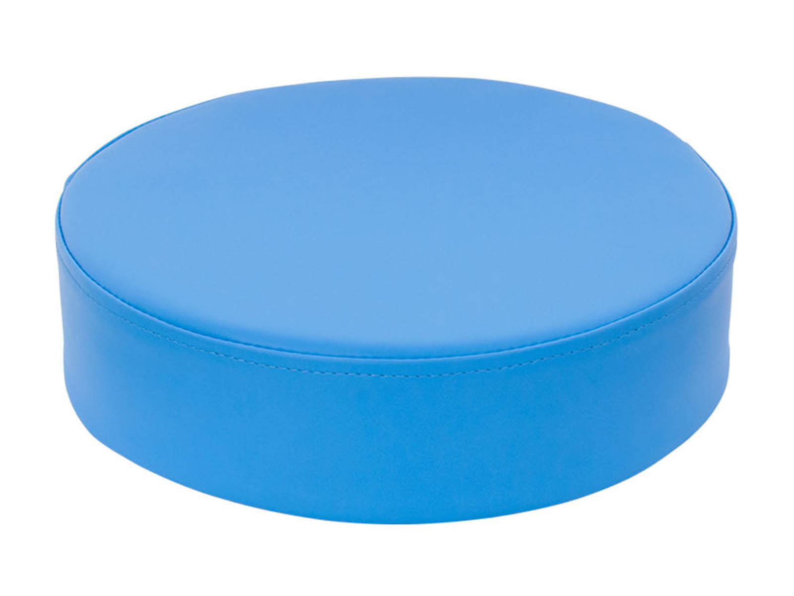 rundes Sitzkissen, hellblau