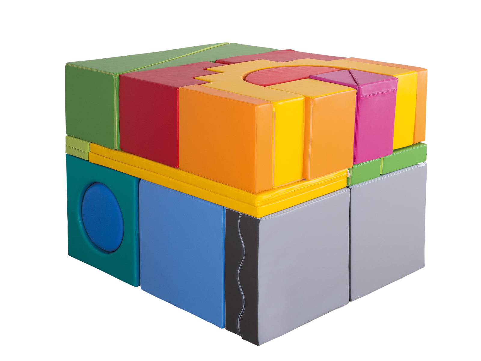 Schaumstoff-Bausteine Castle als Set 29tlg.