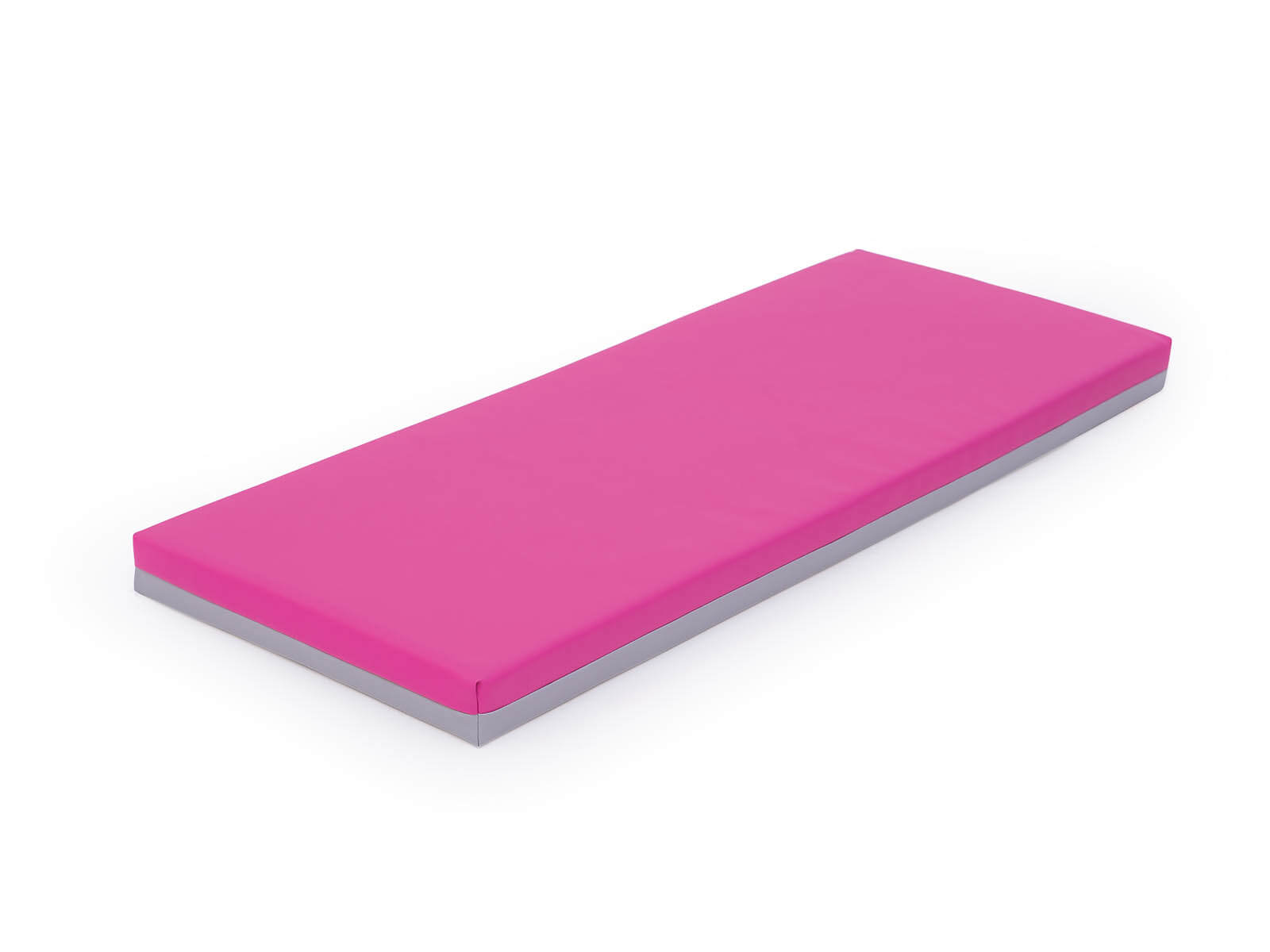 Coussin pour transat 140x55cm, rose/gris