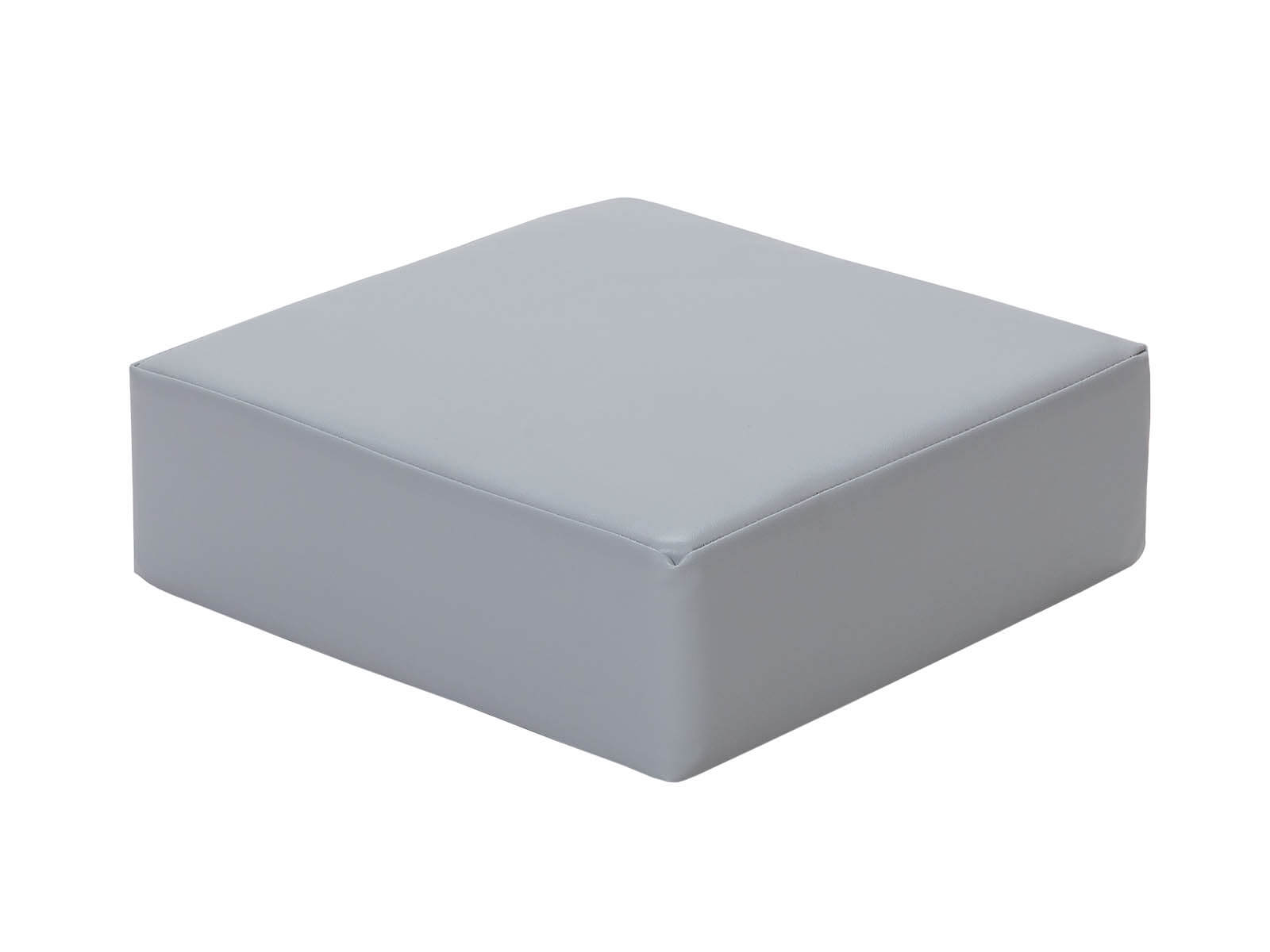 Quadratisches Sitzkissen, hellgrau