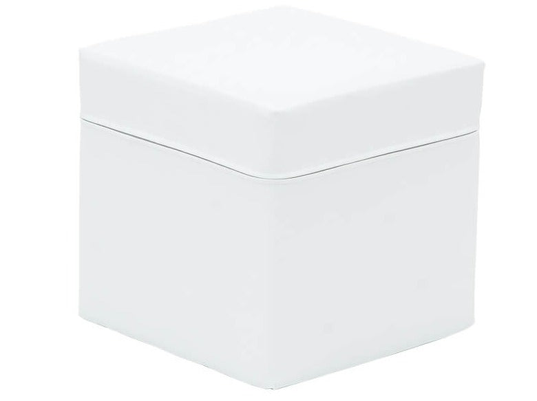Element aus Schaumstoff - kleiner Würfel, weiß