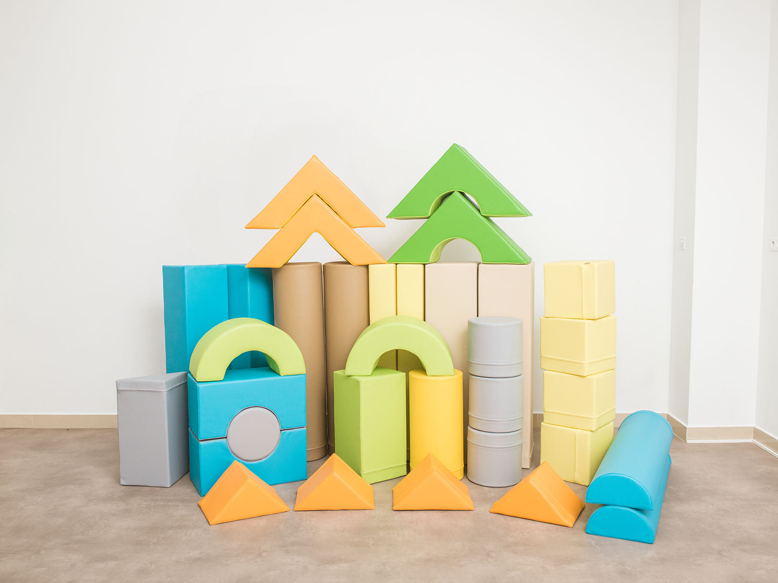 Schaumstoff-Bausteine XL Set I 33tlg.