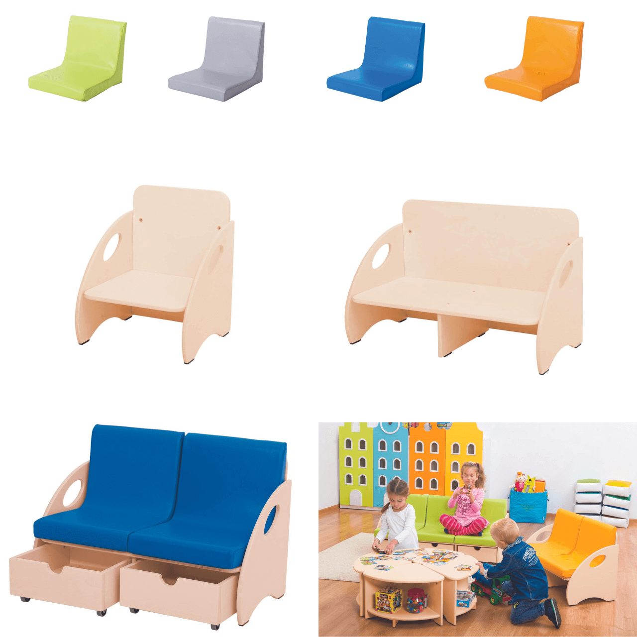 Franek Sofa konfigurierbar