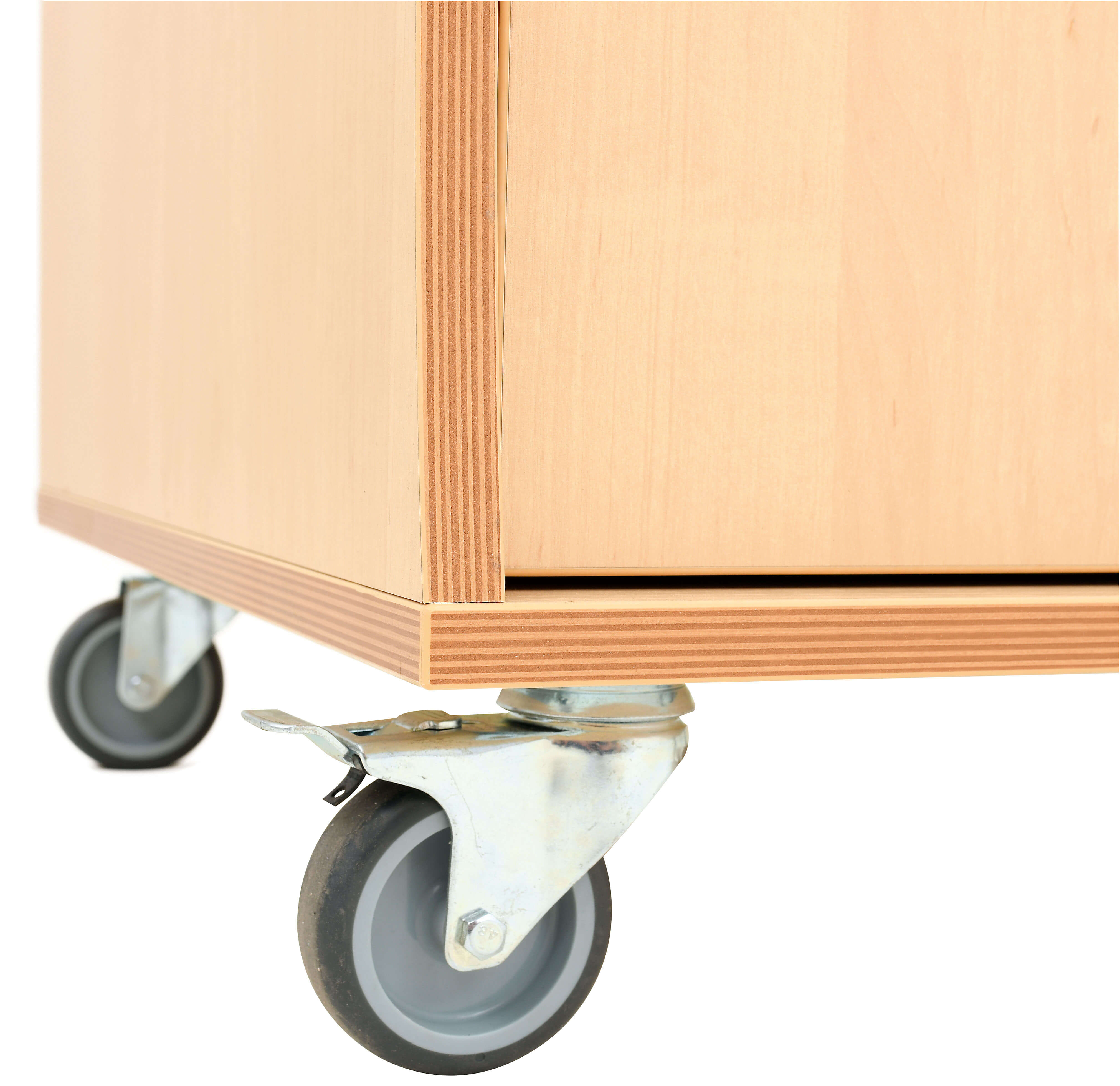 Wickelkommode auf Rollen inkl. Wickelauflage