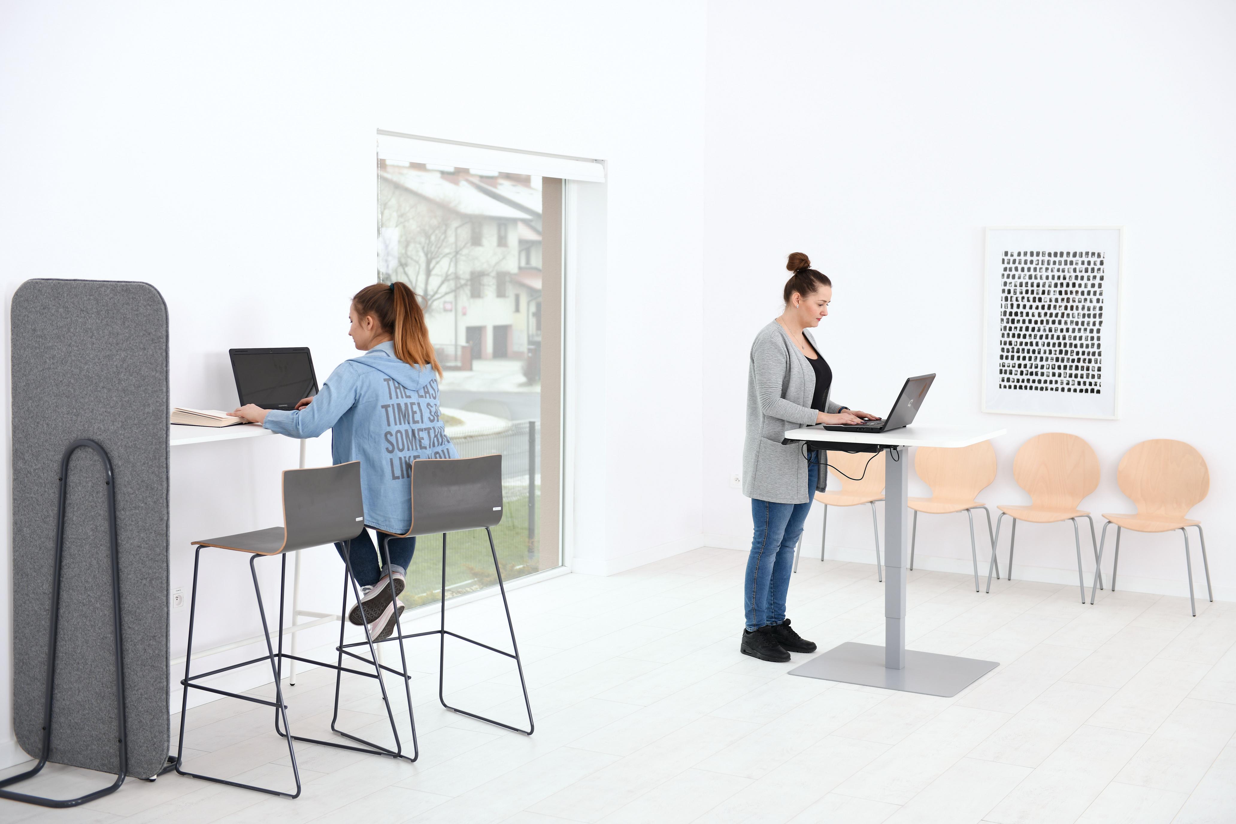 Modul Blocks maxi Hochtisch – stilvoll & funktional, weiß