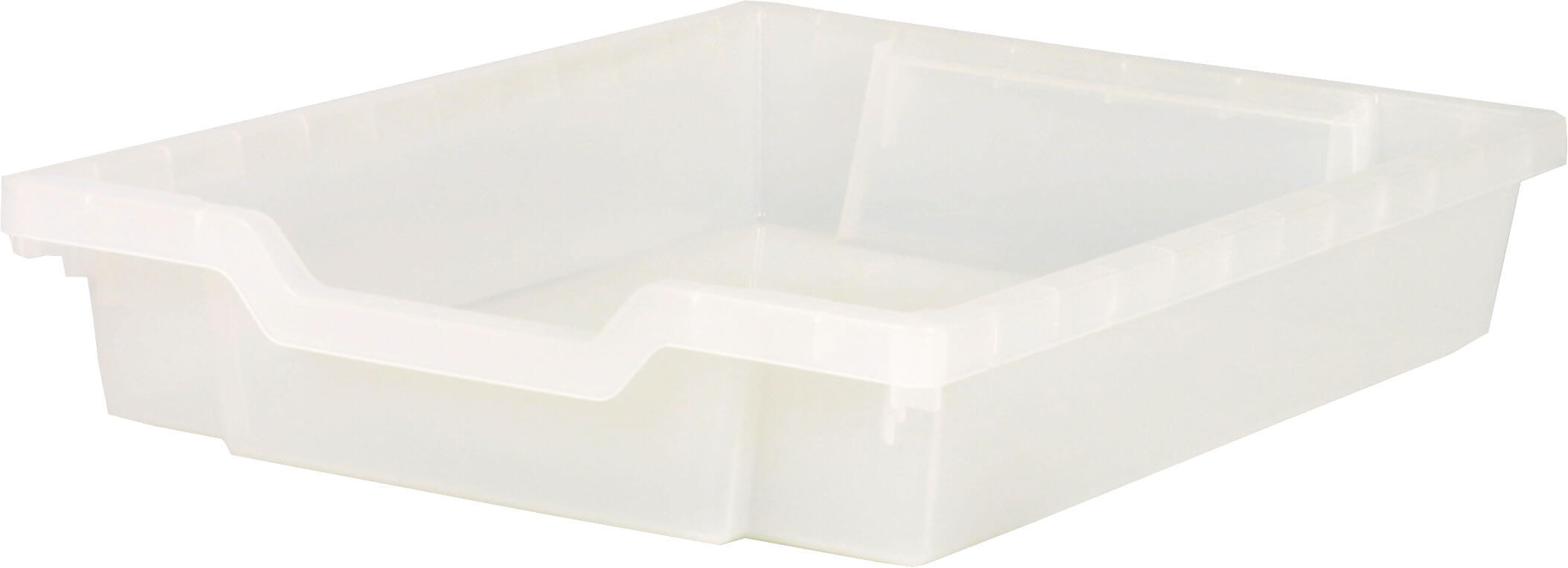 kleiner Schiebecontainer - transparent (Schienen inkl.)