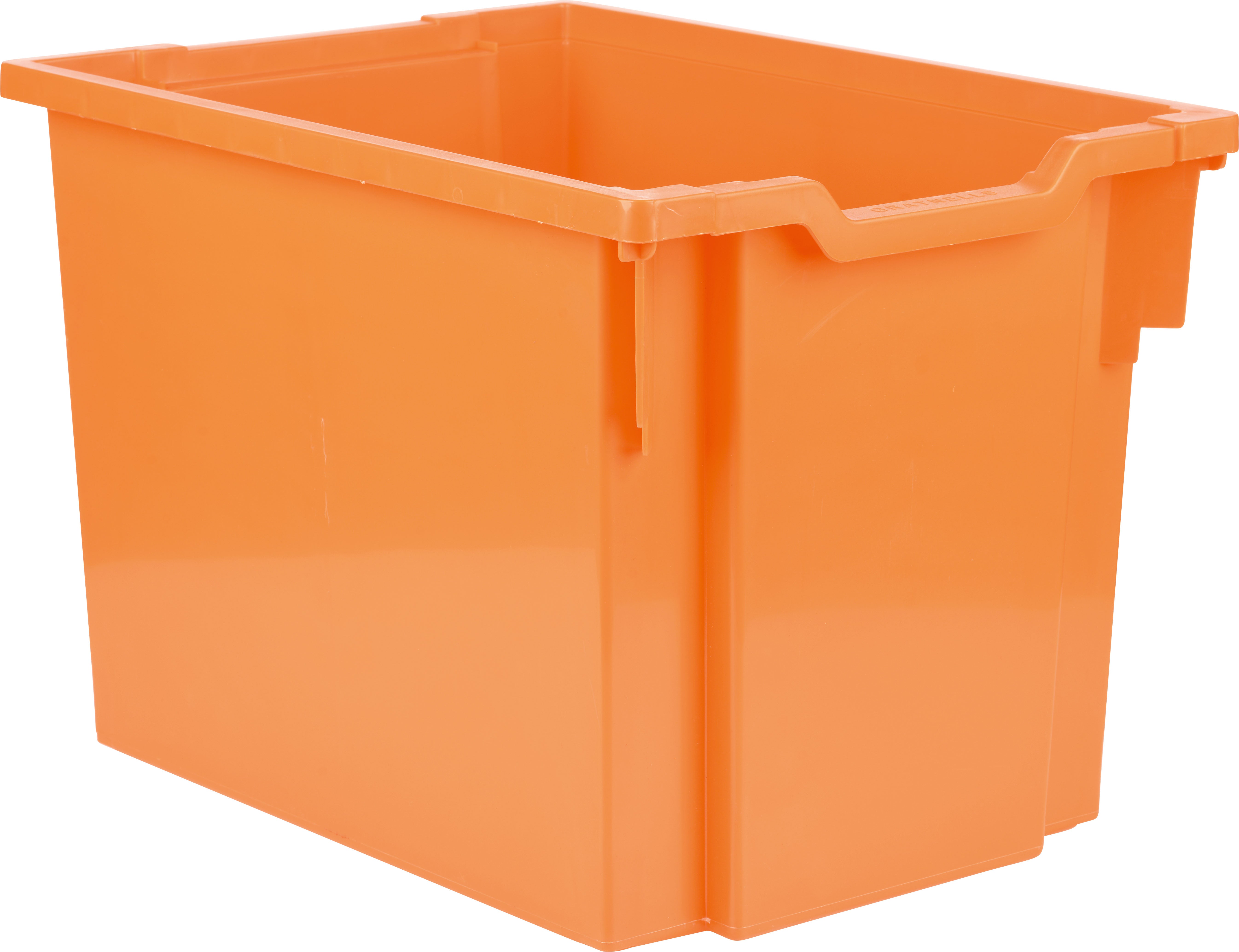 XL Schiebecontainer - orange (Schienen inkl.)