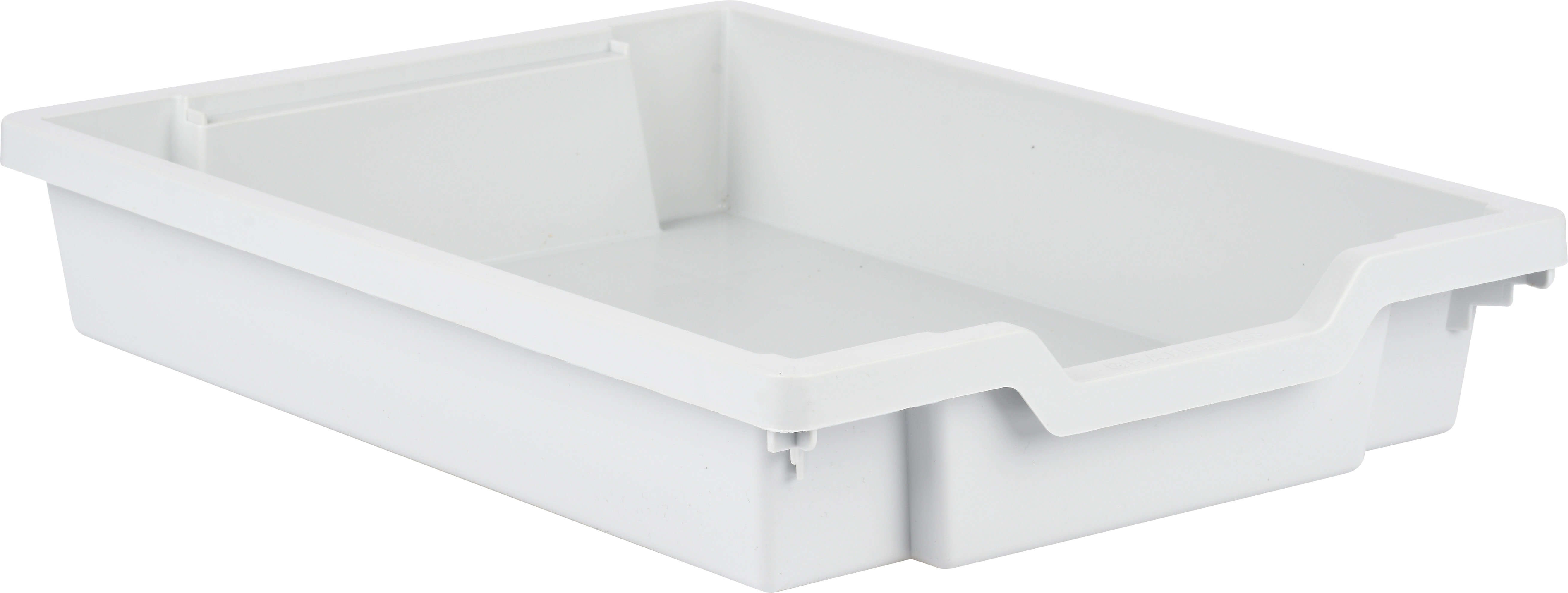 kleiner Schiebecontainer - grau (Schienen inkl.)