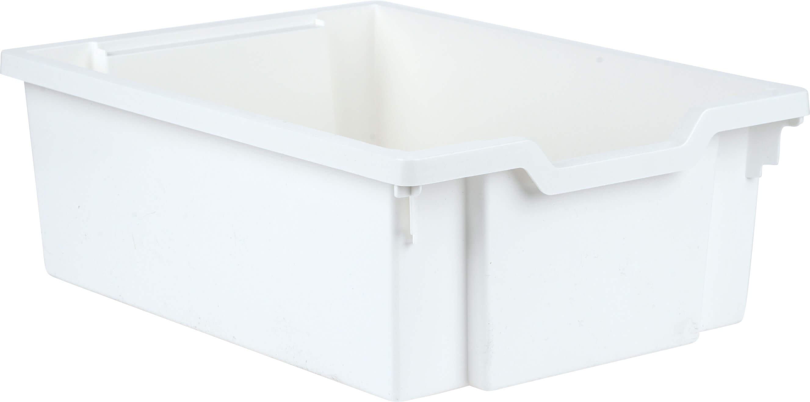 middelgrote schuifcontainer - wit (inclusief rails)