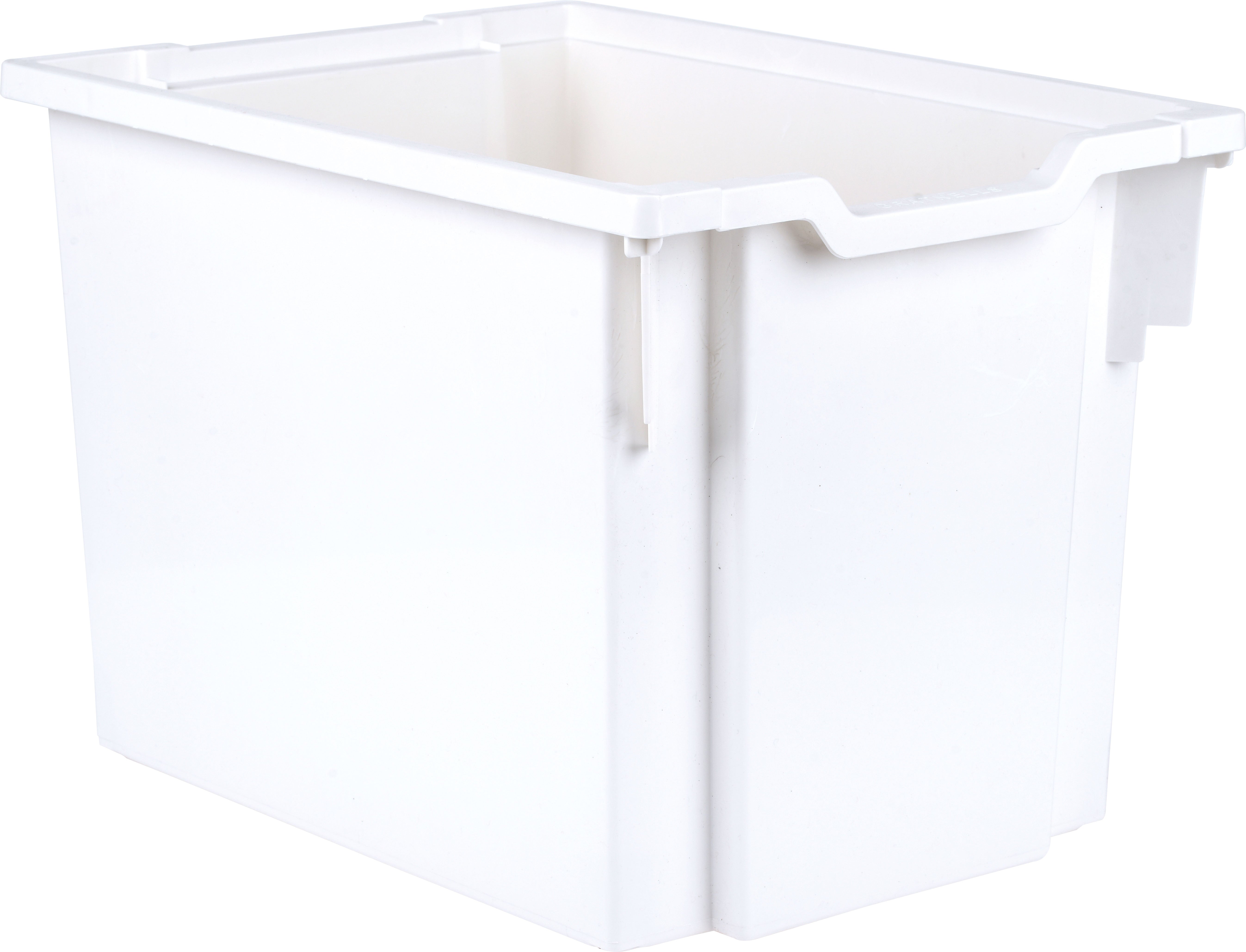 XL Schiebecontainer - weiß (Schienen inkl.)