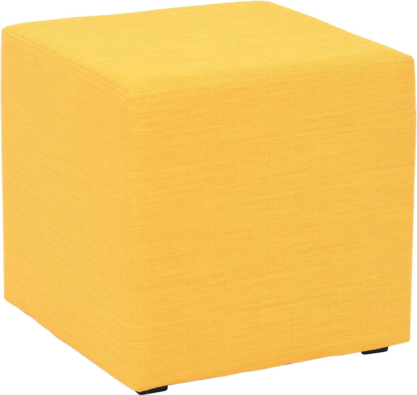 Gelber Inflamea Hocker H41 cm, Sitzhocker H41 cm für Kita