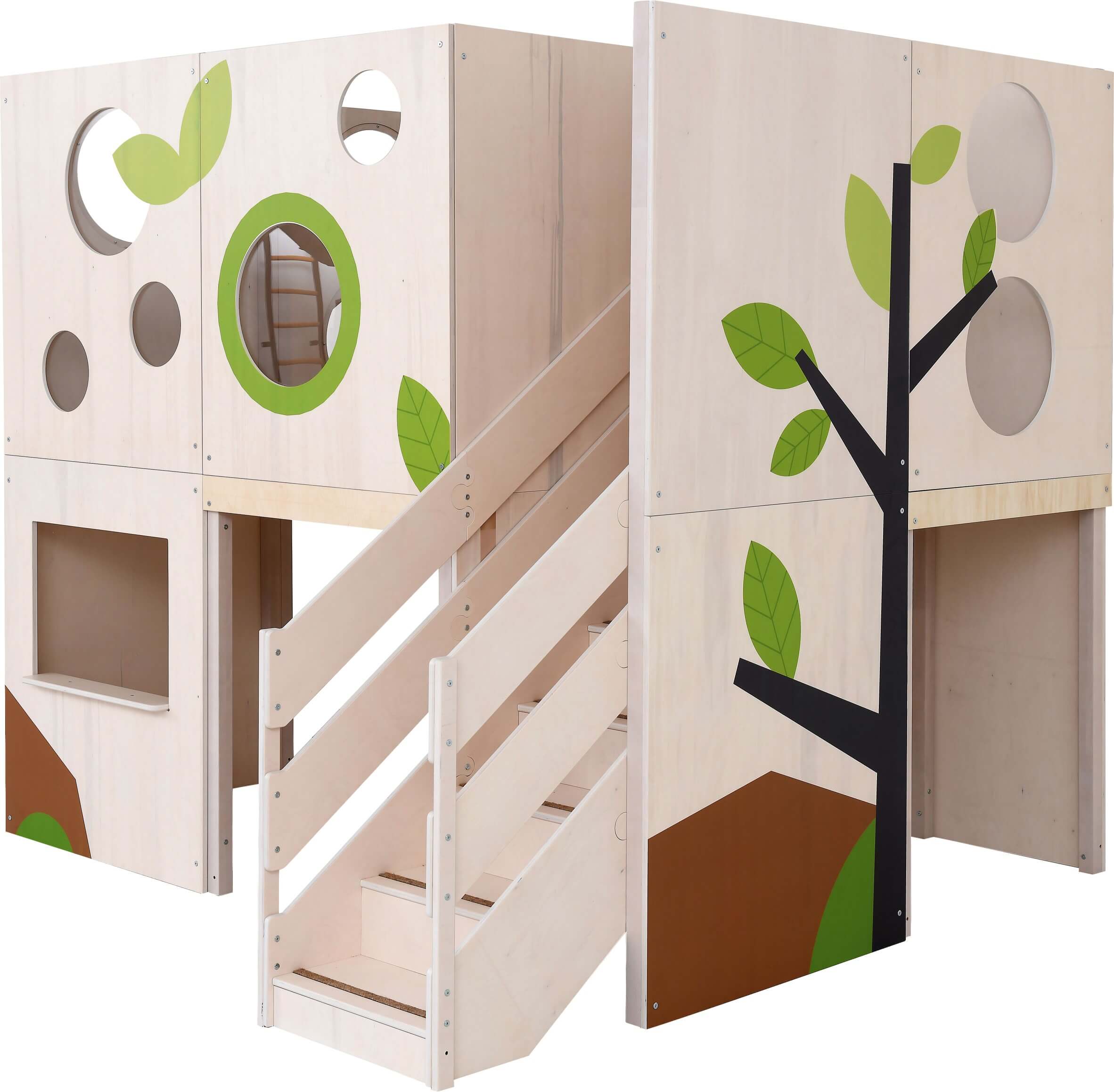 Hochebene Flora für Kindergarten Ansicht vorne rechts