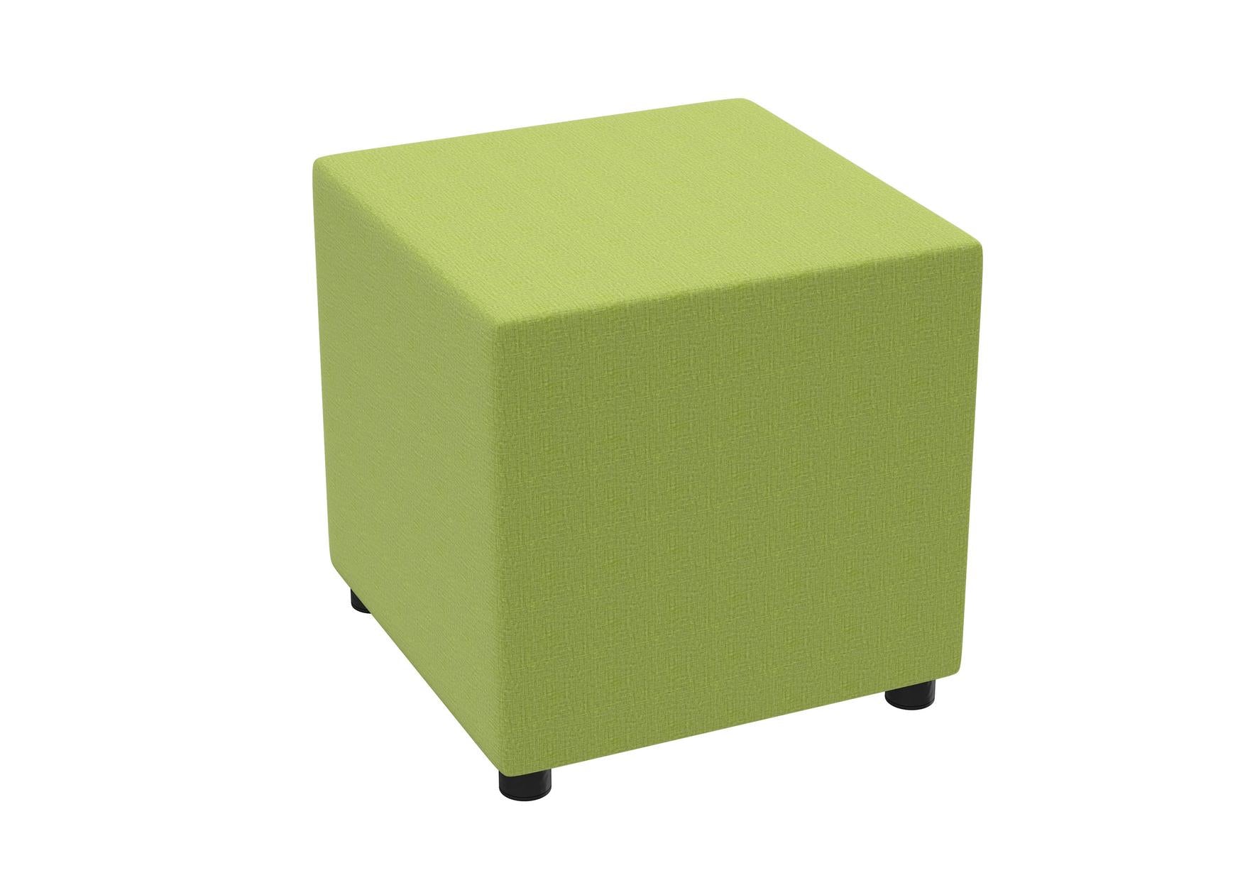 Inflamea Hocker H41 cm, grüner Sitzhocker H41 cm mit Gleitern
