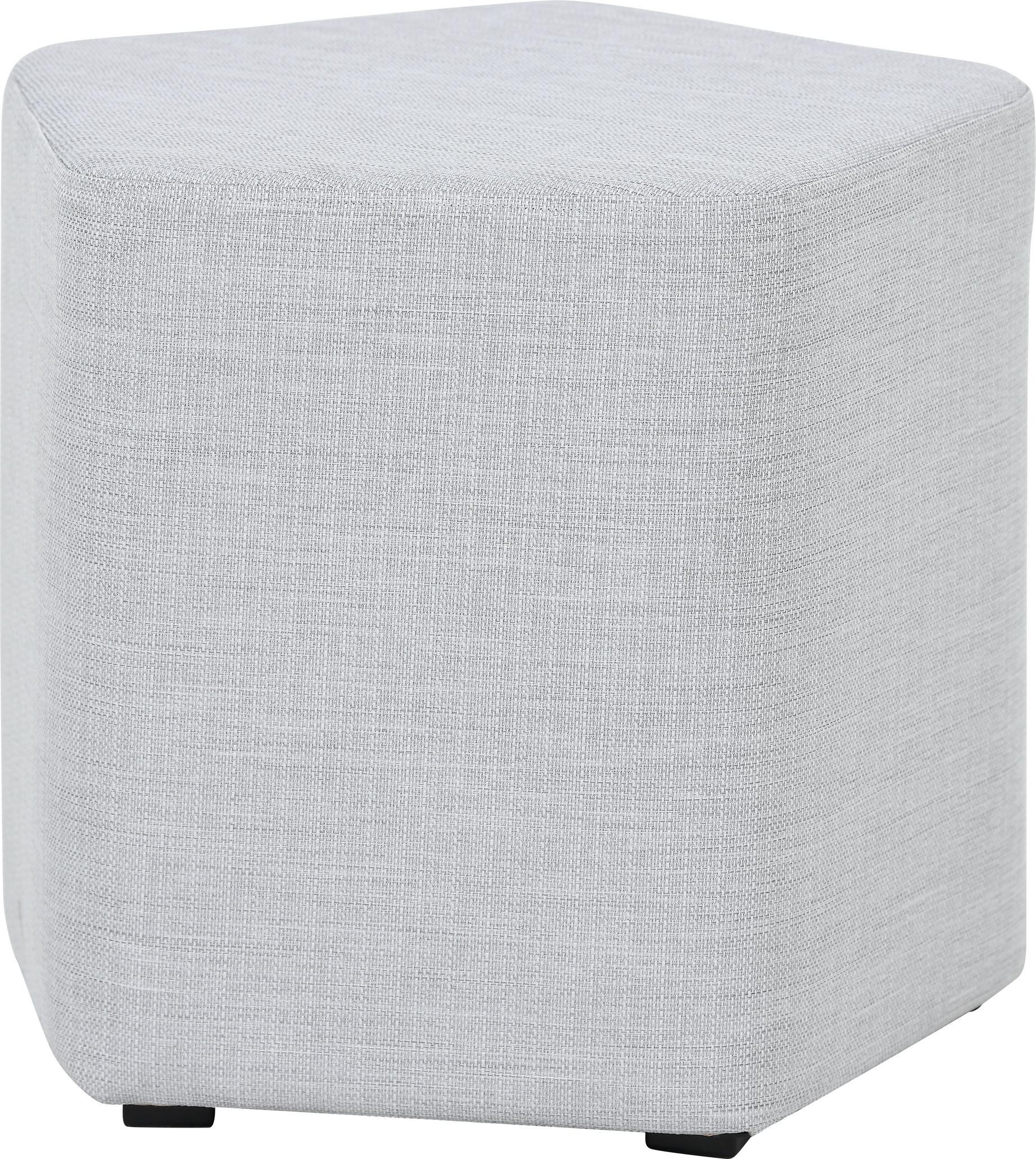 Inflamea Hocker pentagonal H42cm, Sitzhocker pentagonal H42cm mit Stoffbezug