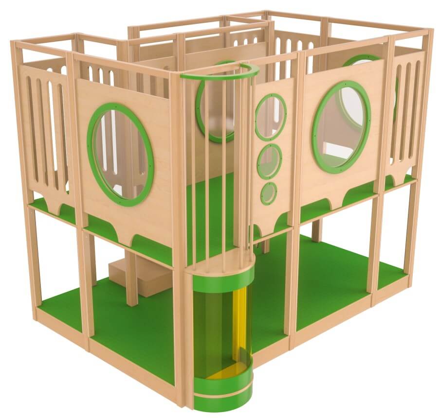 Kindergarten Hochebene Ben von vorne oben links