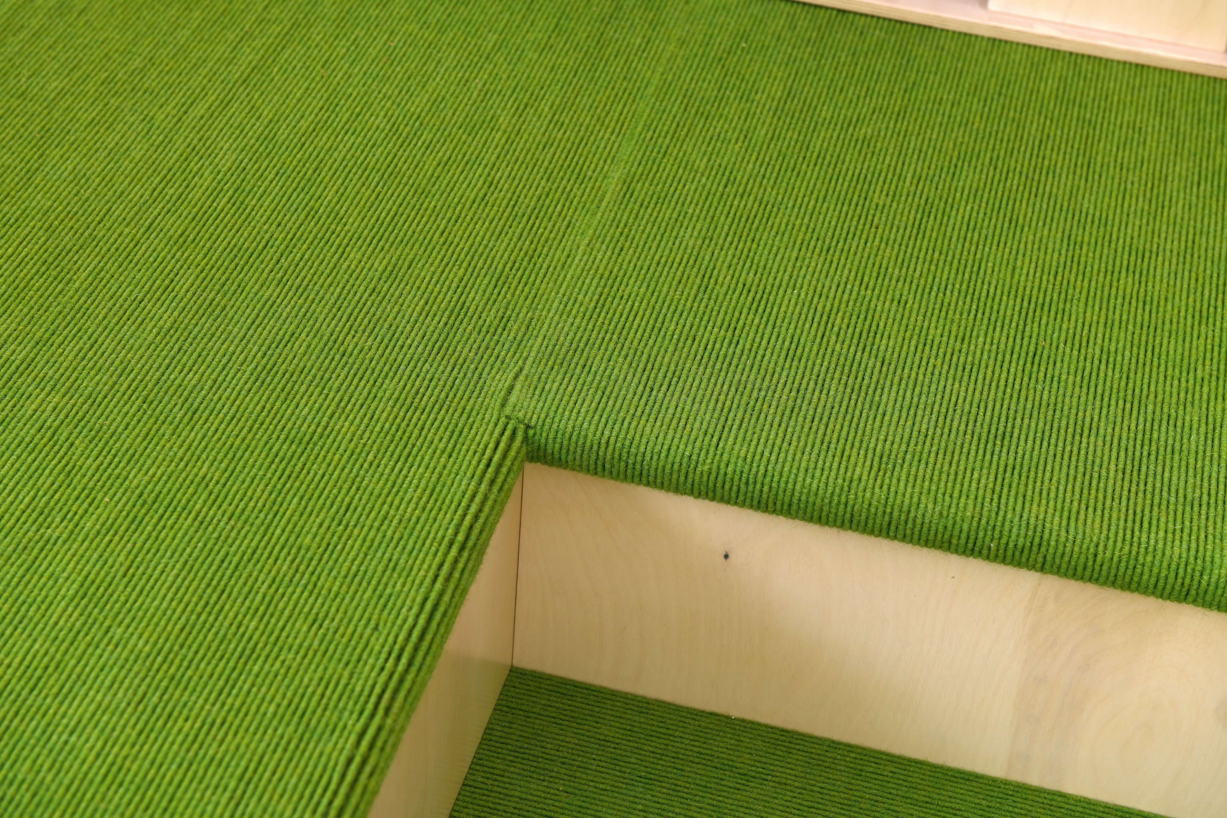 Kindergarten Hochebene Bianca Detailansicht Teppichboden