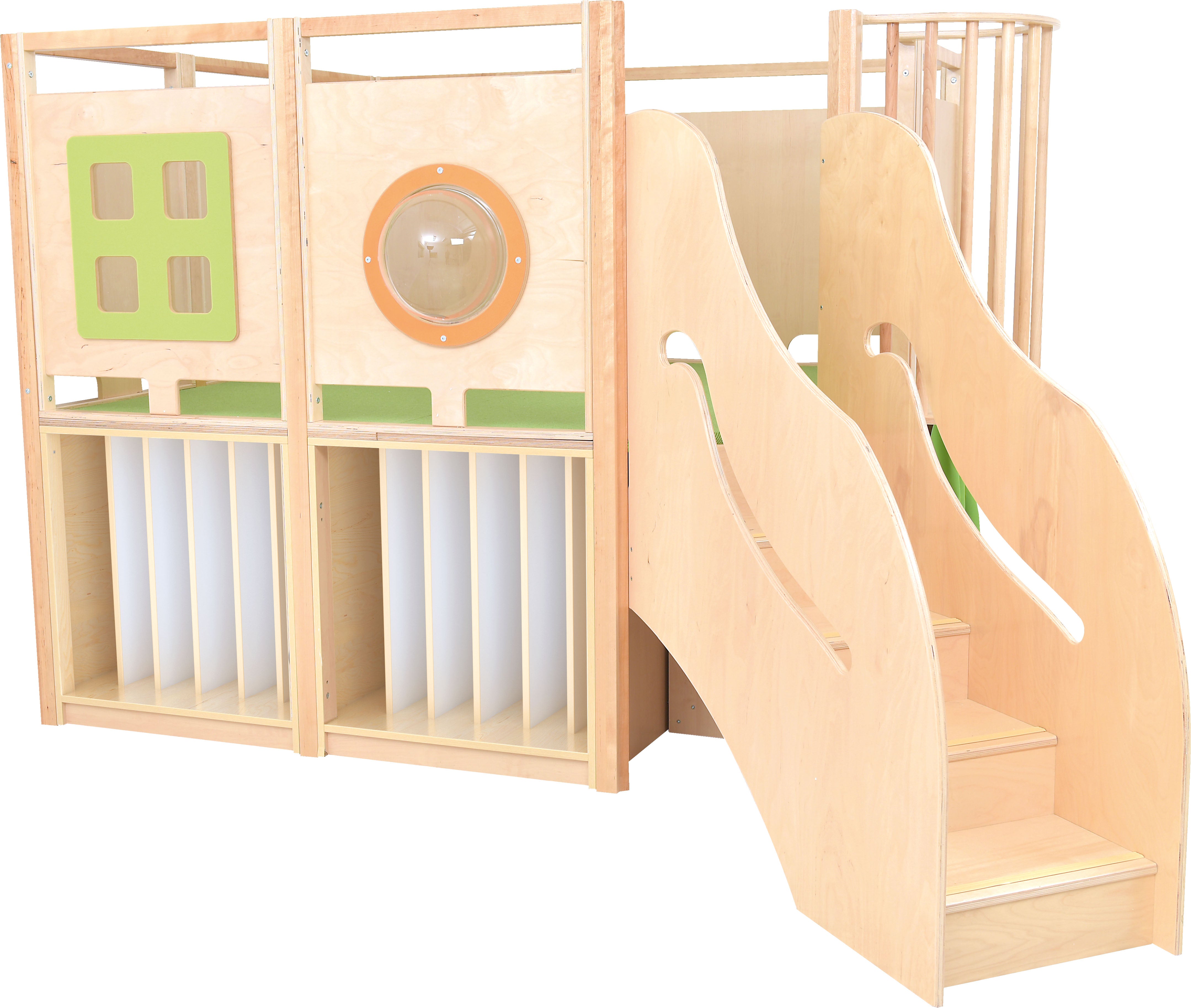 Kindergarten Hochebene Leni mit Platz für 12 Schlafmatten und Bettwäsche