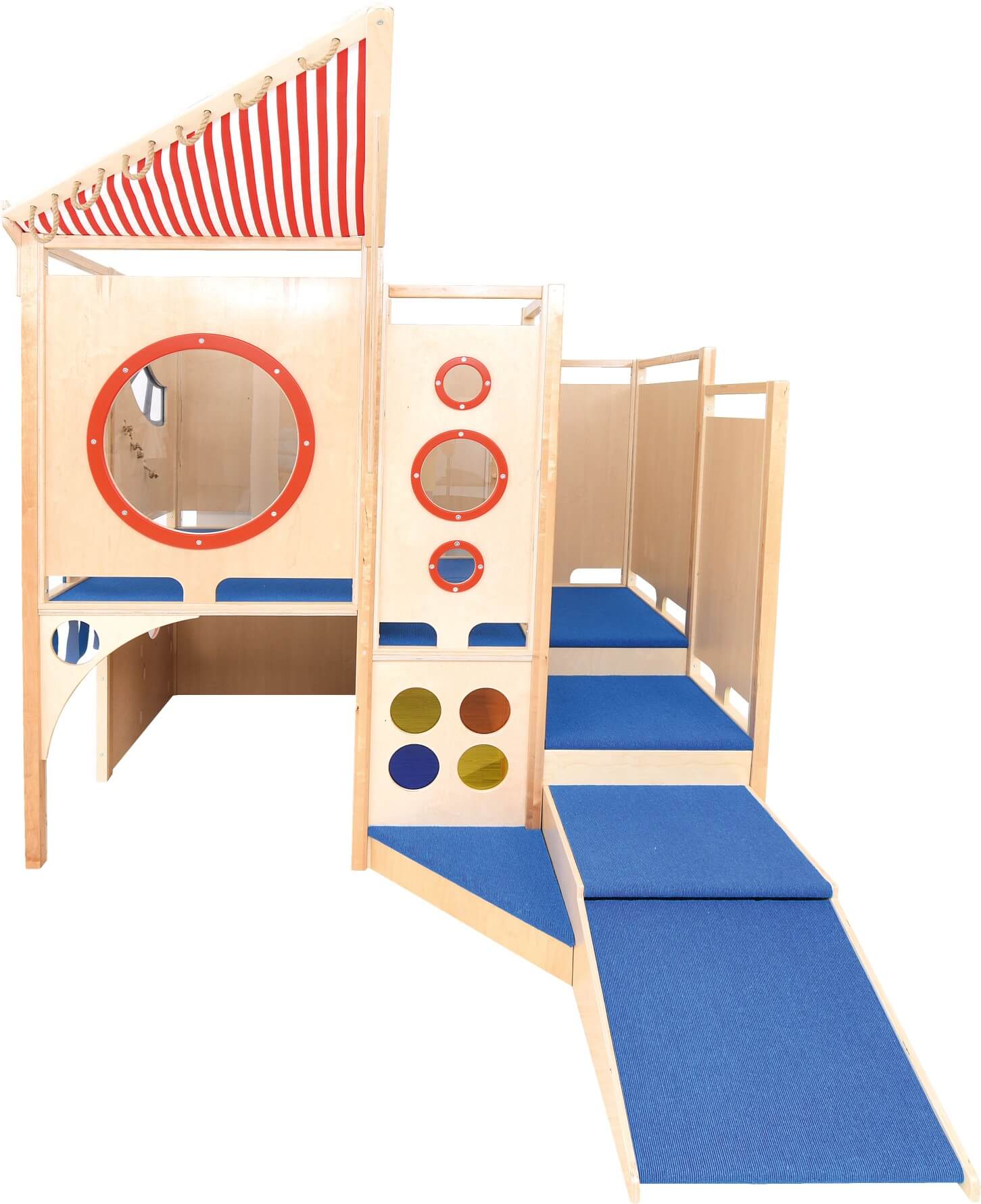 Kindergarten Spielburg Neptun Ansicht vorne