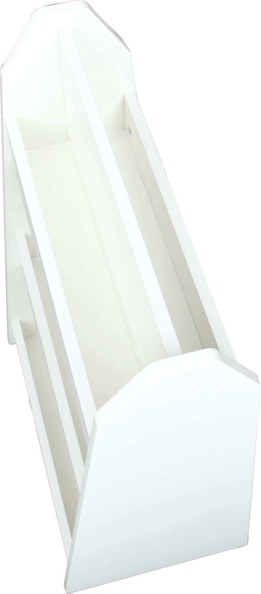 Quadro - Zweiseitiges Bücherregal in vielen Farben. - Produkt wird im Kindergarten oder Schule genutzt.