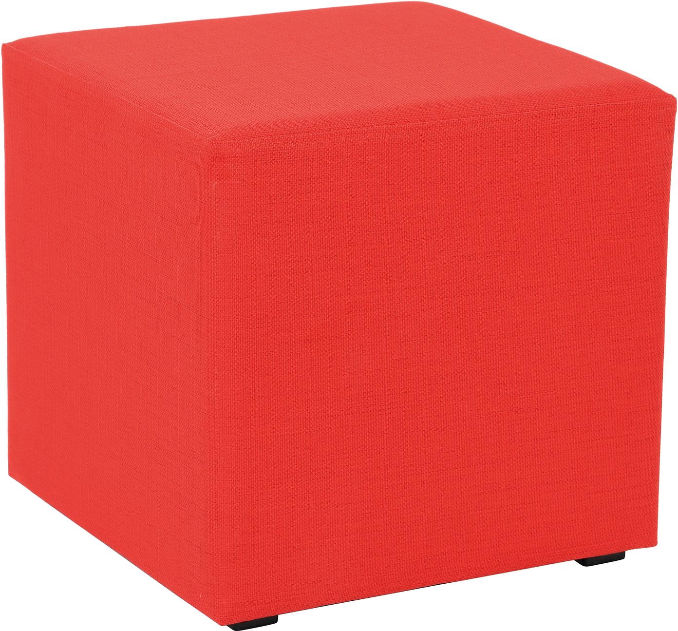Roter Inflamea Hocker H41 cm, Sitzhocker H41 cm für Kita