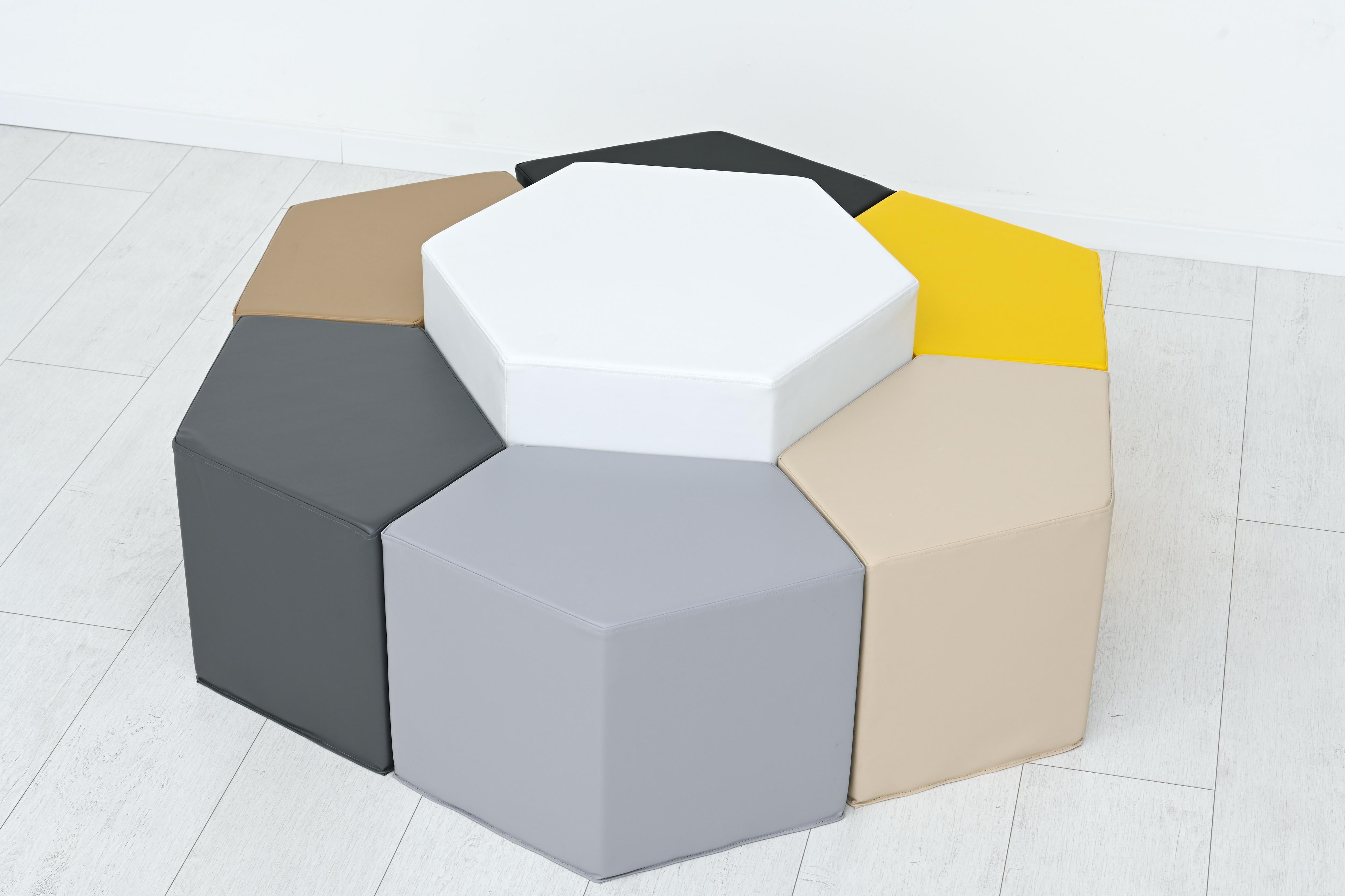 Schaumstoff-Sitzgruppe Loris 2 - Sitzhöhe 38cm im Gruppenraum
