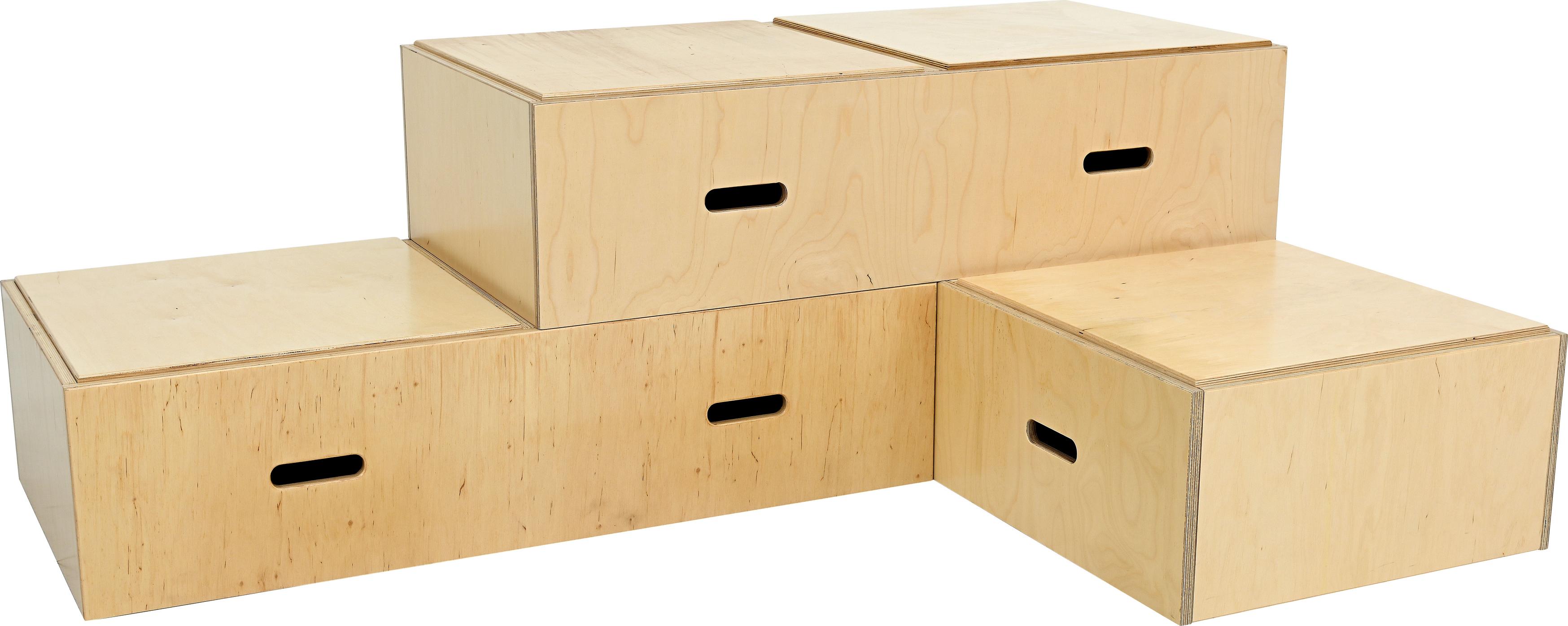 Stapelpodest, H 30 cm, einzeln für Sitzlandschaft im Gruppenraum