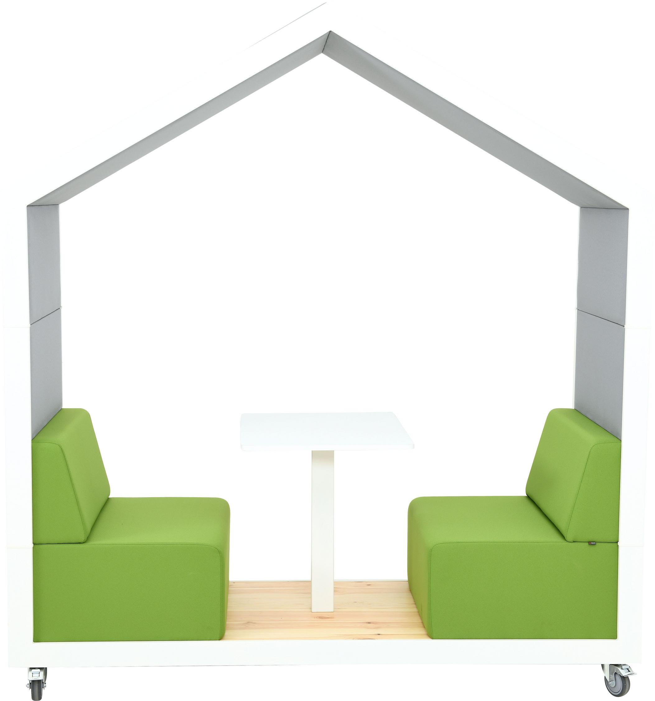 Meetingbox Treehouse ohne Rückwand – Stilvolle Acoustic Pod