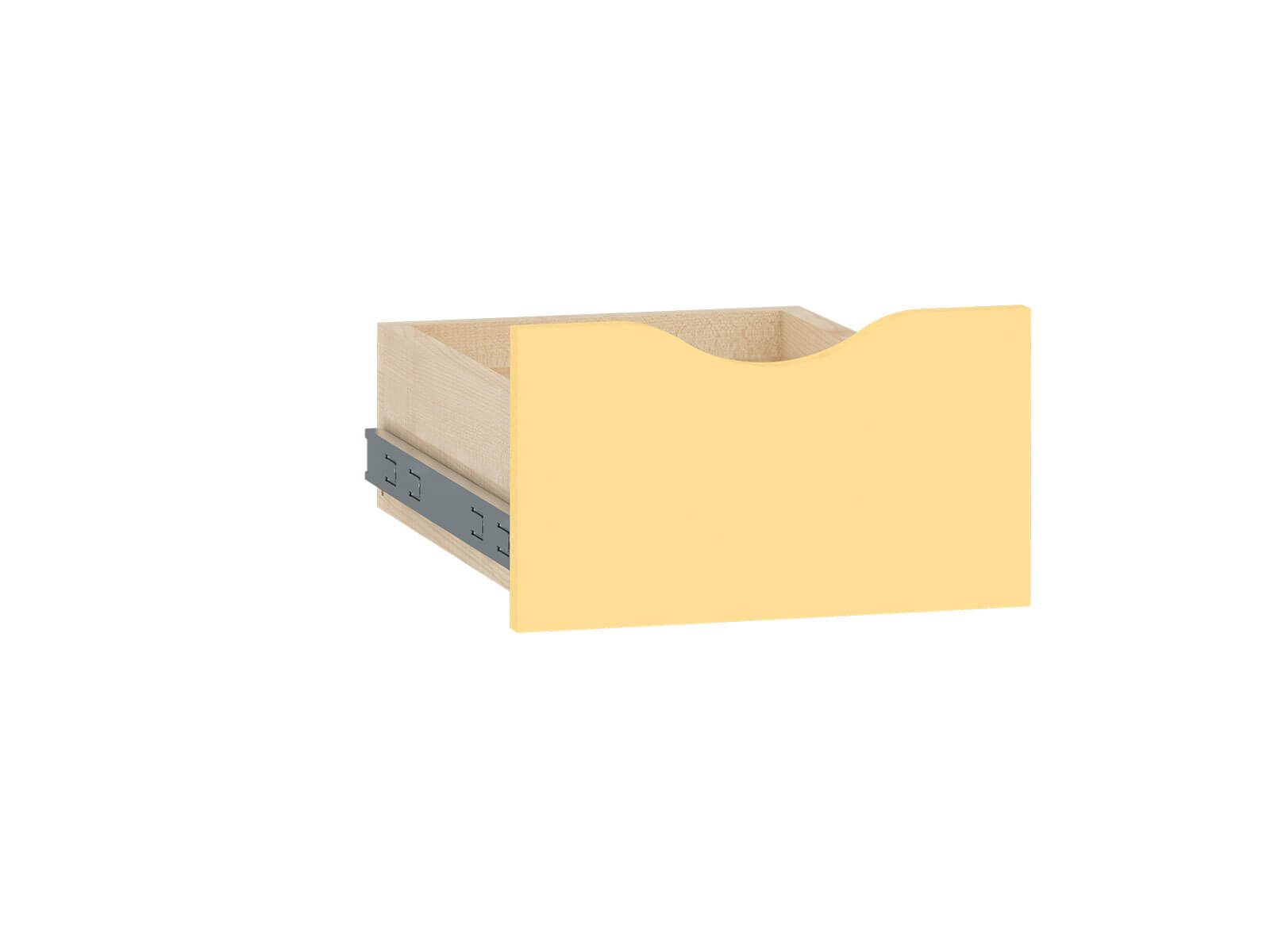 große Schublade gelb - Feria-Serie