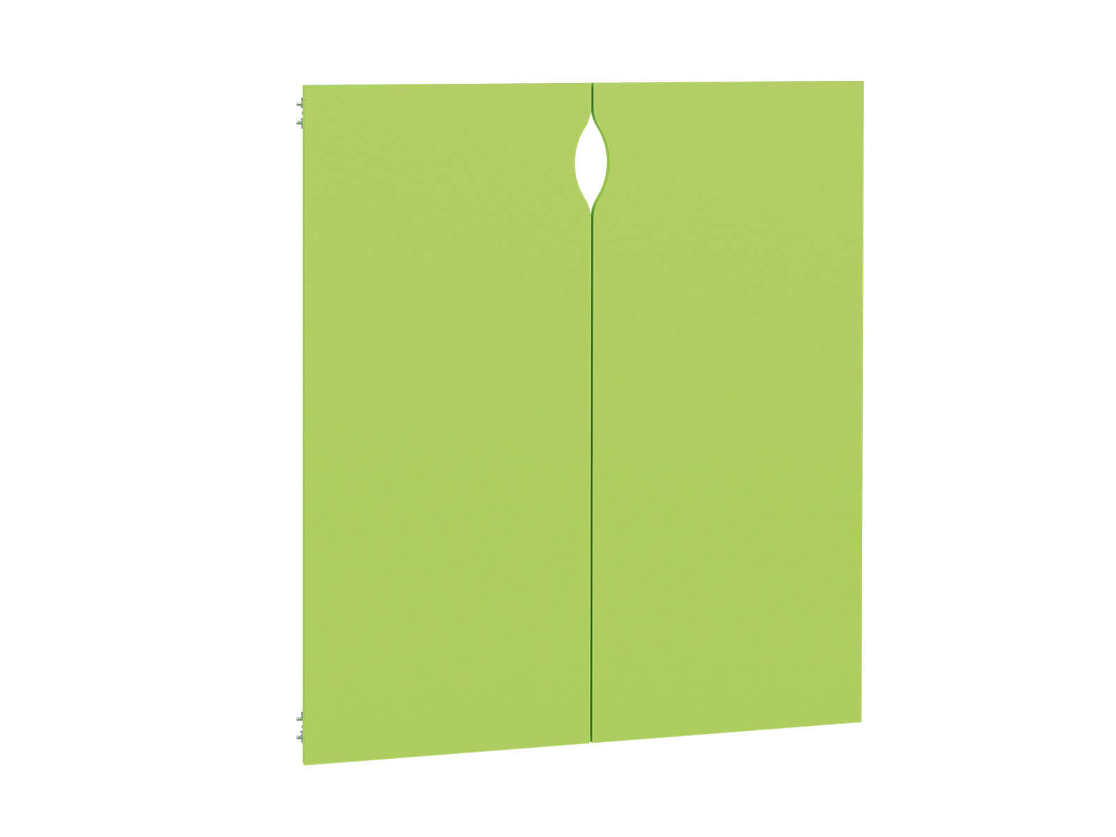 Portes (gauche &amp; droite) 4 caissons hauts, également compatible pour tablette haute - limetette - série Feria