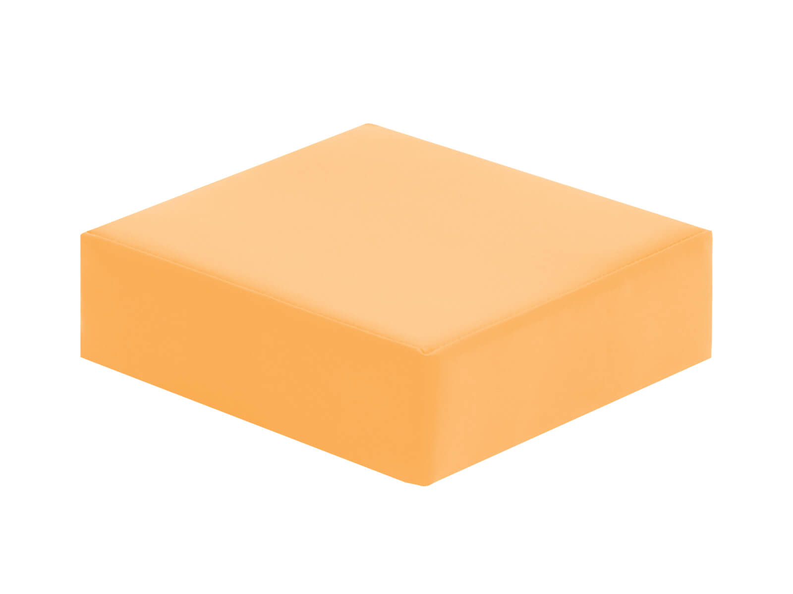 Quadratisches Sitzkissen, dunkelgelb