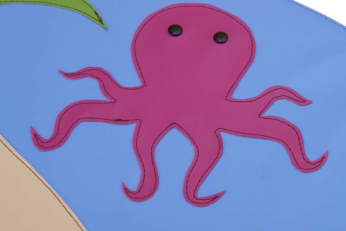 Ballenbad voor baby's - Magische Oceaan 124x124x35, ballen optioneel