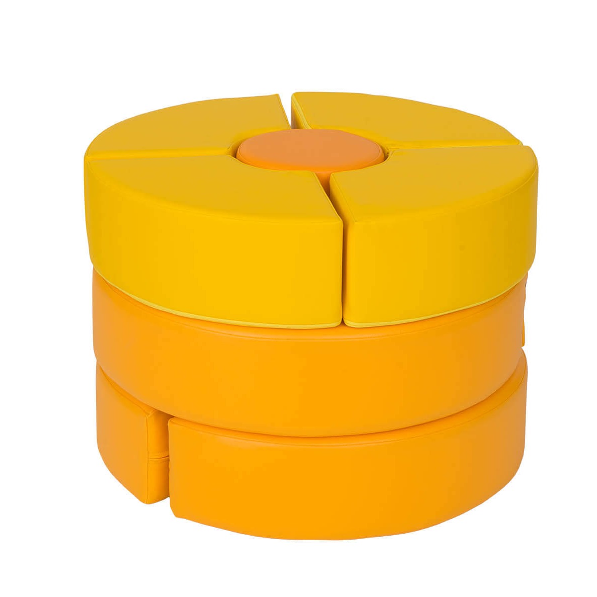 Mini-Schaumstoff-Bausteine Pomelo als Set  12tlg.