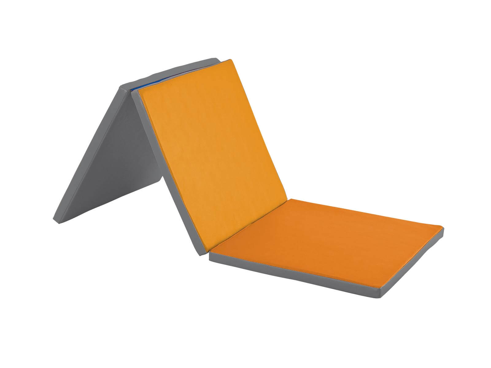 Matelas triple pliable - orange