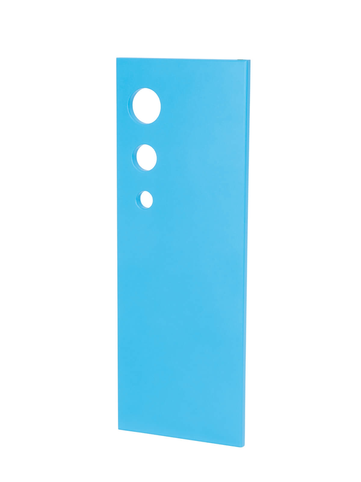 Bubbelserie grote deur, blauw - moeilijk ontvlambaar