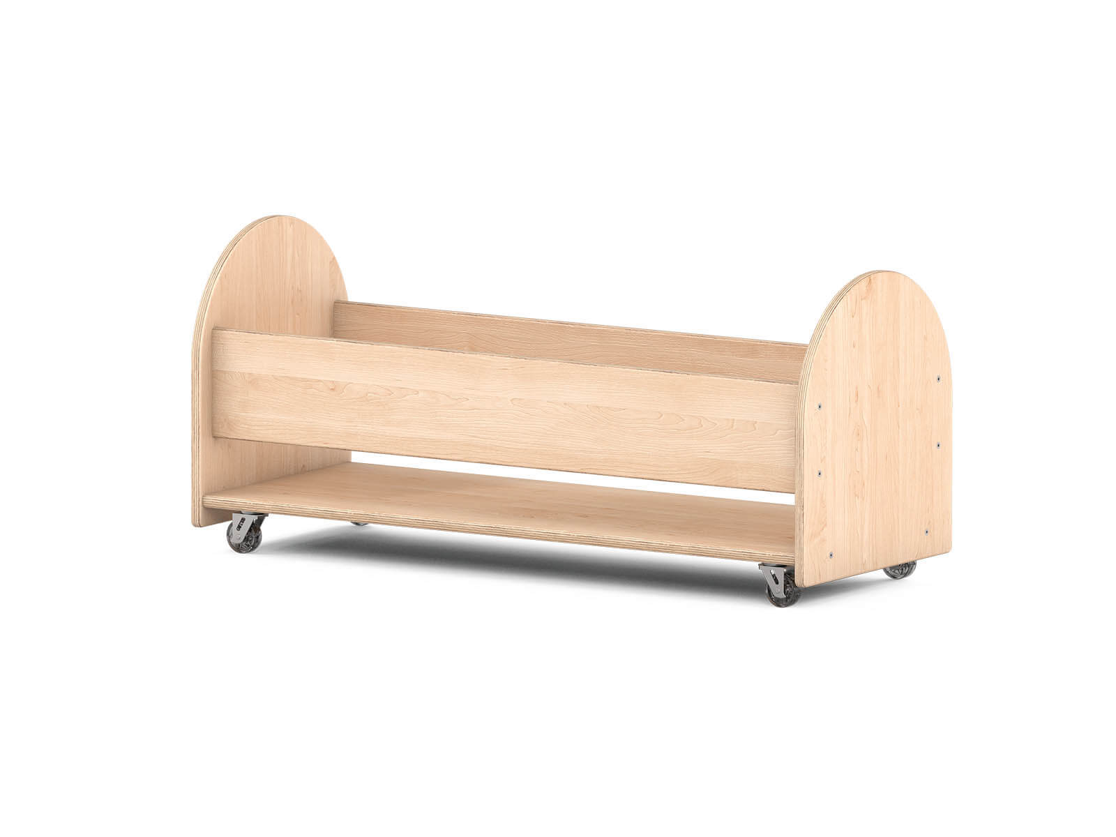 Structure de collection pour 10 coussins d'assise sur roulettes