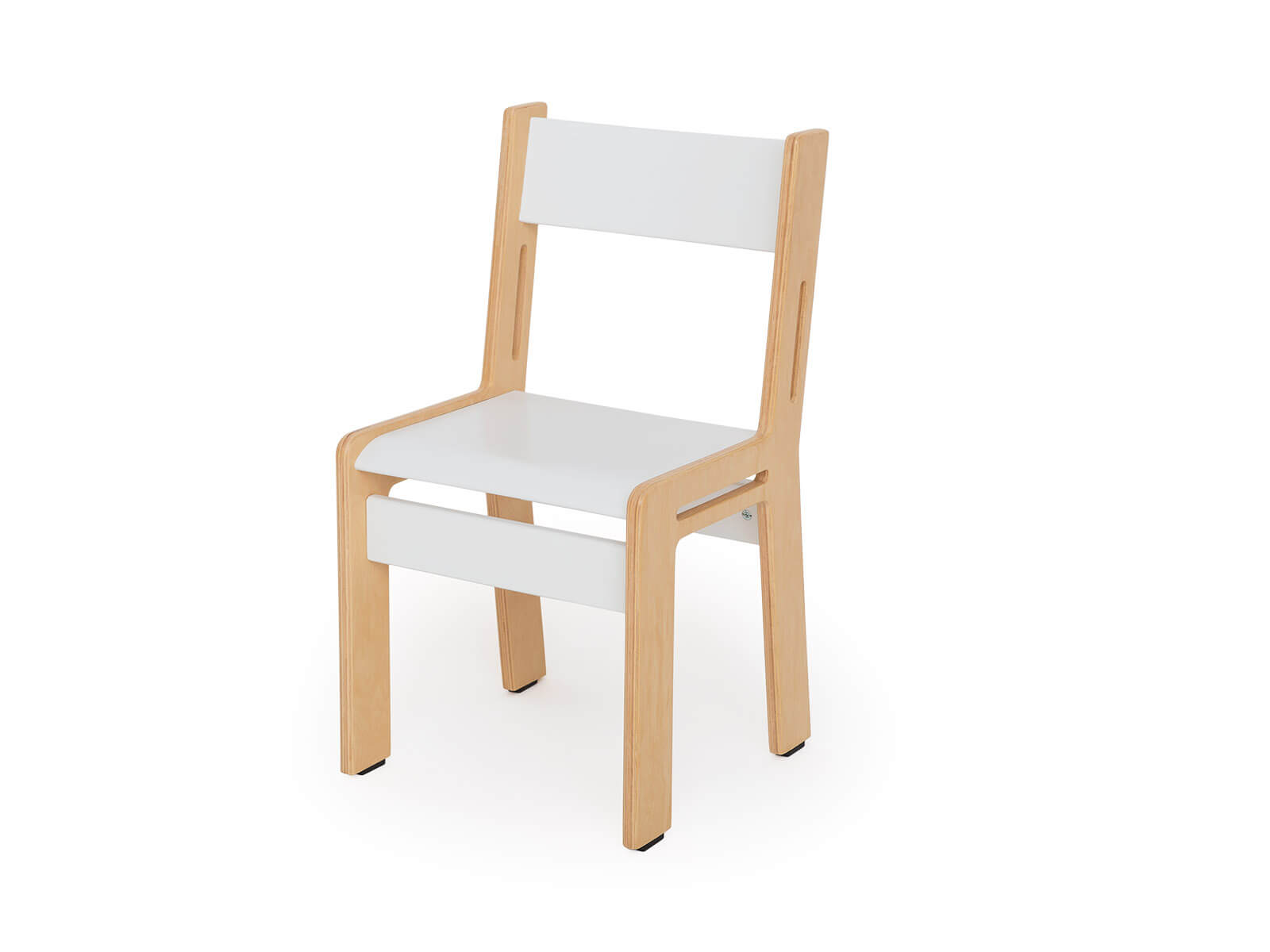 Stoel 35cm, wit - NEA-serie